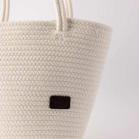 Túi xách cotton trắng