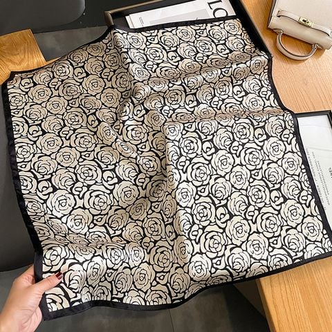 Khăn Lụa Tơ Tằm 70X70 BASELE0105