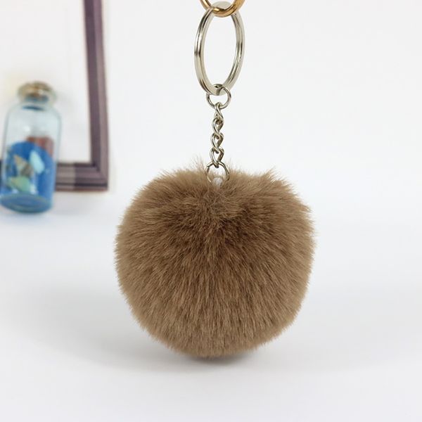 VERCHINI - Móc khóa cục bông mềm mại nhiều màu sắc