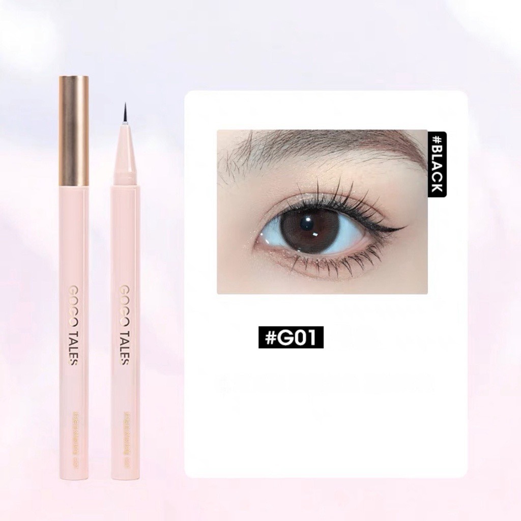 GOGO TALES - Bút kẻ mắt siêu mảnh Charming Fine Natural