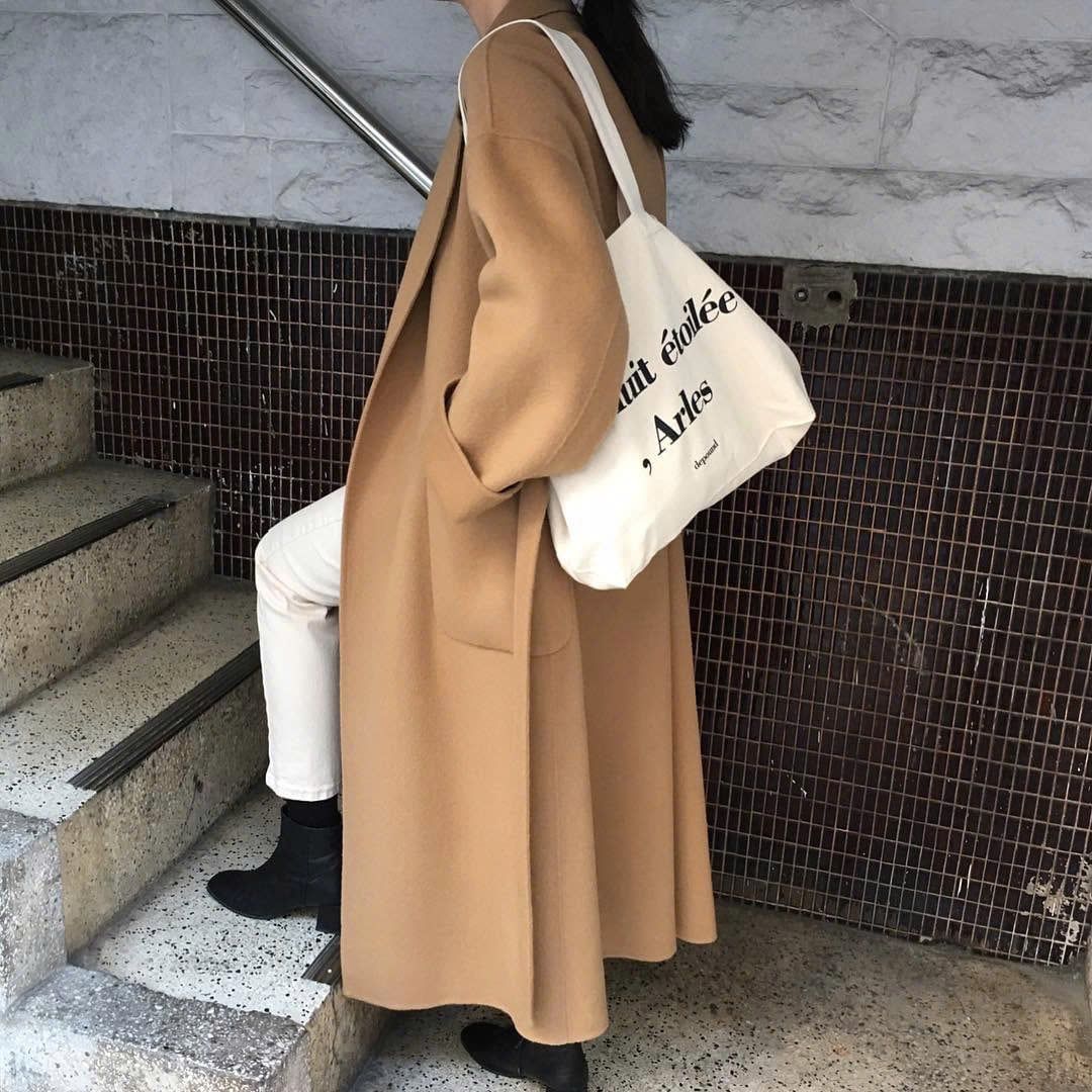 VERCHINI - Túi tote vải CANVAS - TXN003