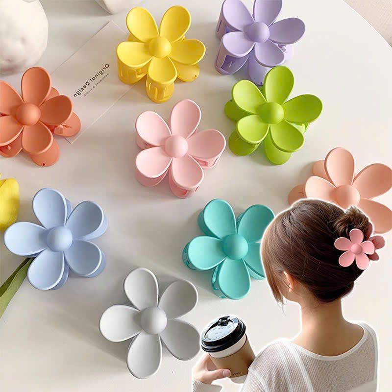 VERCHINI - Kẹp Tóc Càng Cua Hình Hoa Lớn PKBH035