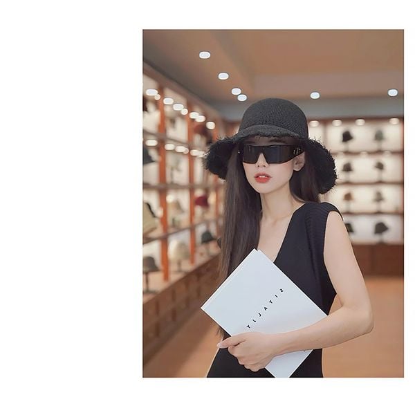 VERCHINI - Mũ cói thời trang đi biển PKBH036