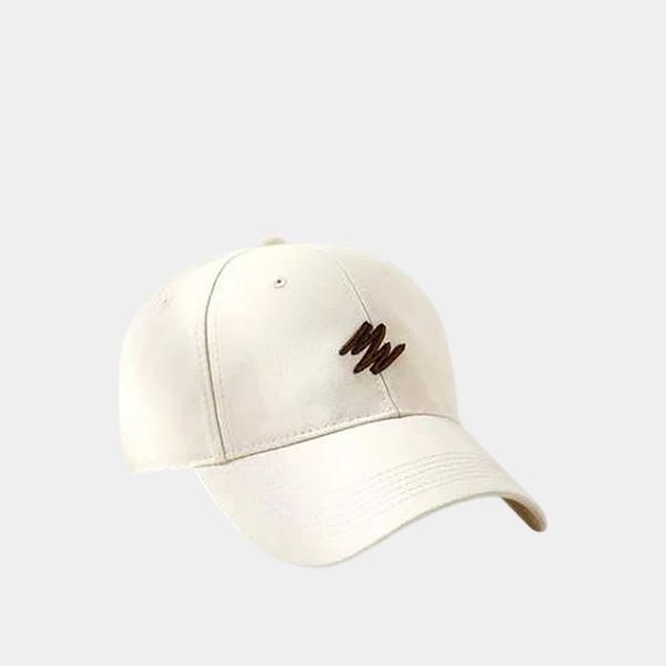 VERCHINI - Mũ lưỡi trai nón kết thêu họa tiết phong cách