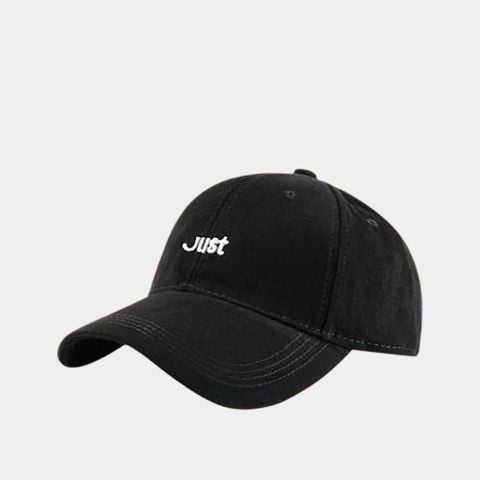 VERCHINI - Mũ lưỡi trai thêu chữ "Just"