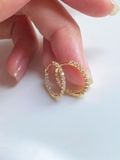  14K Perfect Inside Out ring earrings 