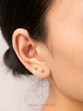 14K 2 ways piercing 