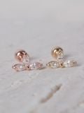  14K Flower piercing 