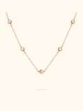  18K Dancing Diamond Necklace 