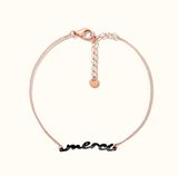  14K/18K Merci Bracelet BL002 