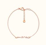  14K Merci Bracelet 