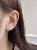  14K Triangle Turquoise piercing 