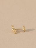  14K Uni Shining labret piercing 