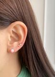  14K Uni Shining labret piercing 