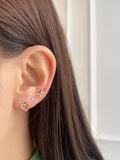  14K Uni Shining labret piercing 