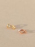  14K Monera mini huggie 