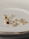  14K Color Cubic piercing 