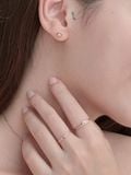  14K Natural diamond ring 