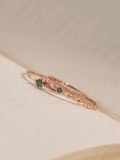  14K Royal Blue Diamond Ring 