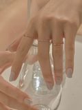  14K Royal Blue Diamond Ring 