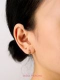  14K Duo huggie piercing 