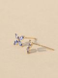  14K Violet earrings 