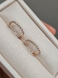  14K Perfect Inside Out ring earrings 