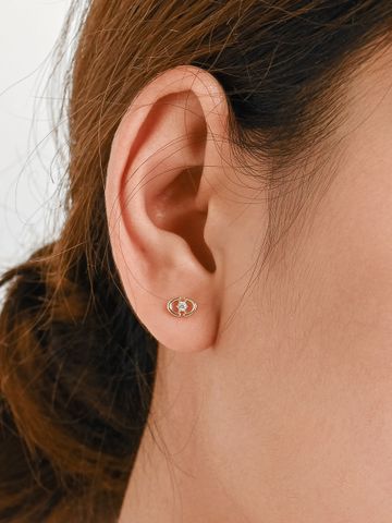  14K Eternal link earrings 