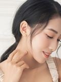  14K Heart cubic piercing 