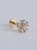  14K Twinkling Bloom Internal flatback 