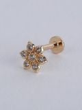  14K Vibrant Flower Internal flatback 