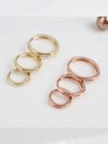  14K Basic hoop (3 size) 