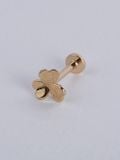  14K Leaf Clover Internal flatback 