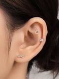  14K Lilac Flower Piercing 