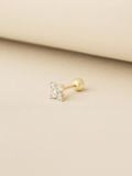  14K Lilac Flower Piercing 