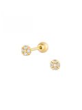  14K Tiny Circle Piercing 