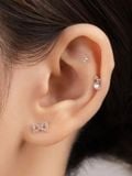  14K Leaf Clover Piercing 