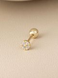  14K Tiny Circle Piercing 