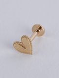  14K Heart Internal flatback 