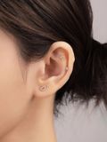  14K Leaf Clover Piercing 