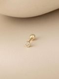  14K Tiny Circle Piercing 