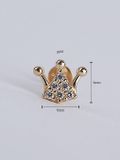  14K Crown Internal flatback 