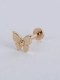  14K Small Nabi Internal flatback 