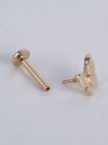  14K Small Nabi Internal flatback 
