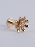  14K Daisy Glow Internal flatback 