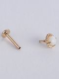  14K Pearl Internal flatback 