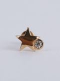  14K Lucky Star Internal flatback 