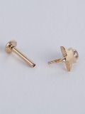 14K Lucky Star Internal flatback 