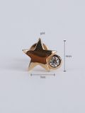  14K Lucky Star Internal flatback 