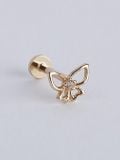  14K Shiny Wings Internal flatback 